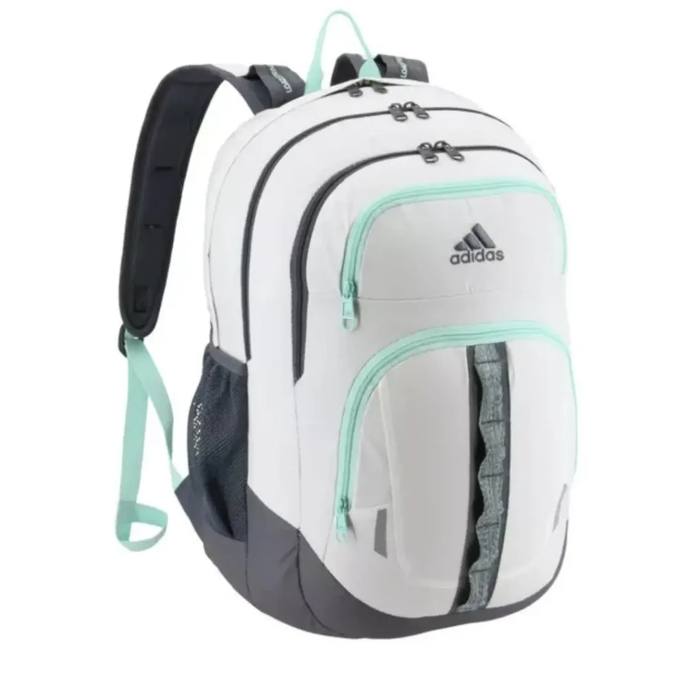 NEW Adidas Prime V Laptop Backpack Student Digital Brasilia White Onyx Mint